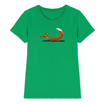 Lässiger cooler Fuchs | Mr. Fox, der Schleicher - Ladies Premium Shirt