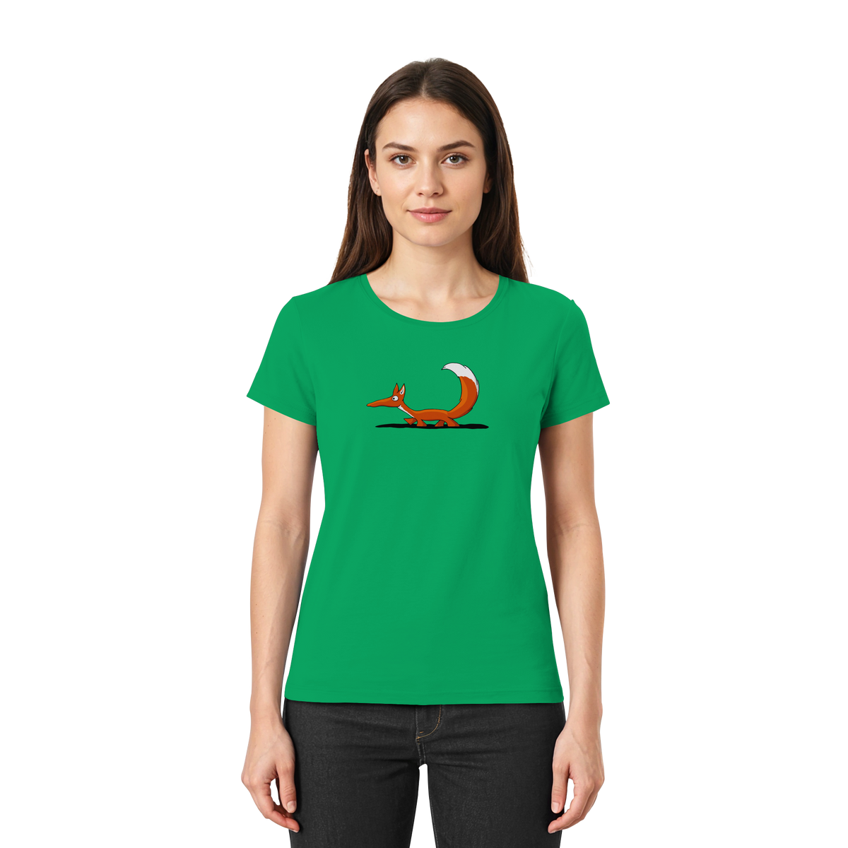 Lässiger cooler Fuchs | Mr. Fox, der Schleicher - Ladies Premium Shirt