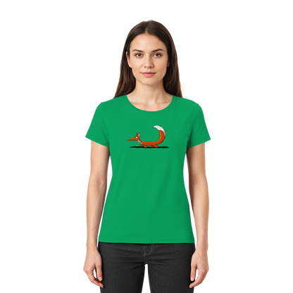 Lässiger cooler Fuchs | Mr. Fox, der Schleicher - Ladies Premium Shirt