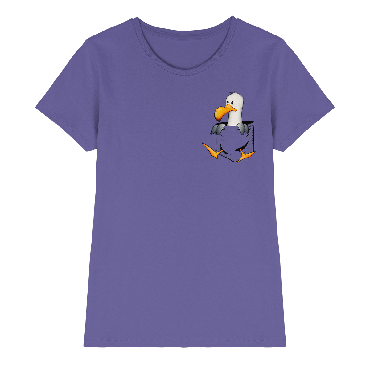 Kleine Möwe In Deiner Tasche - Ladies Premium Shirt