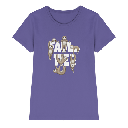 Viele gechillte Faultiere - Ladies Premium Shirt
