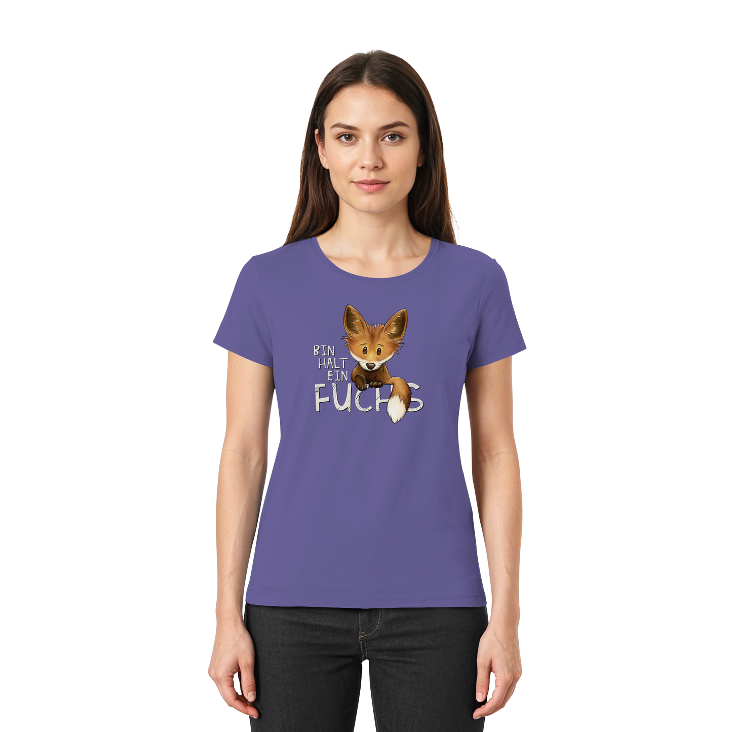 Bin halt ein Fuchs - Ladies Premium Shirt