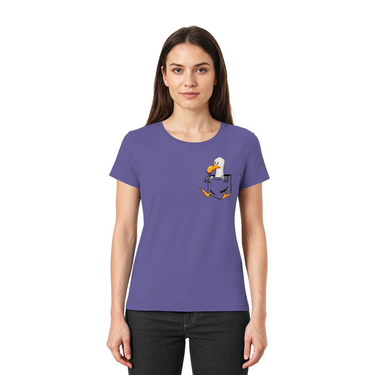 Kleine Möwe In Deiner Tasche - Ladies Premium Shirt
