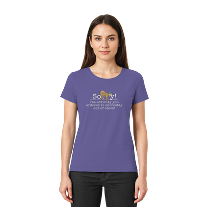 No-Activity Faultier - Ladies Premium Shirt