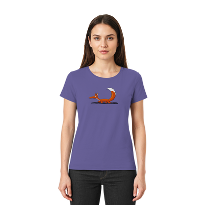Lässiger cooler Fuchs | Mr. Fox, der Schleicher - Ladies Premium Shirt