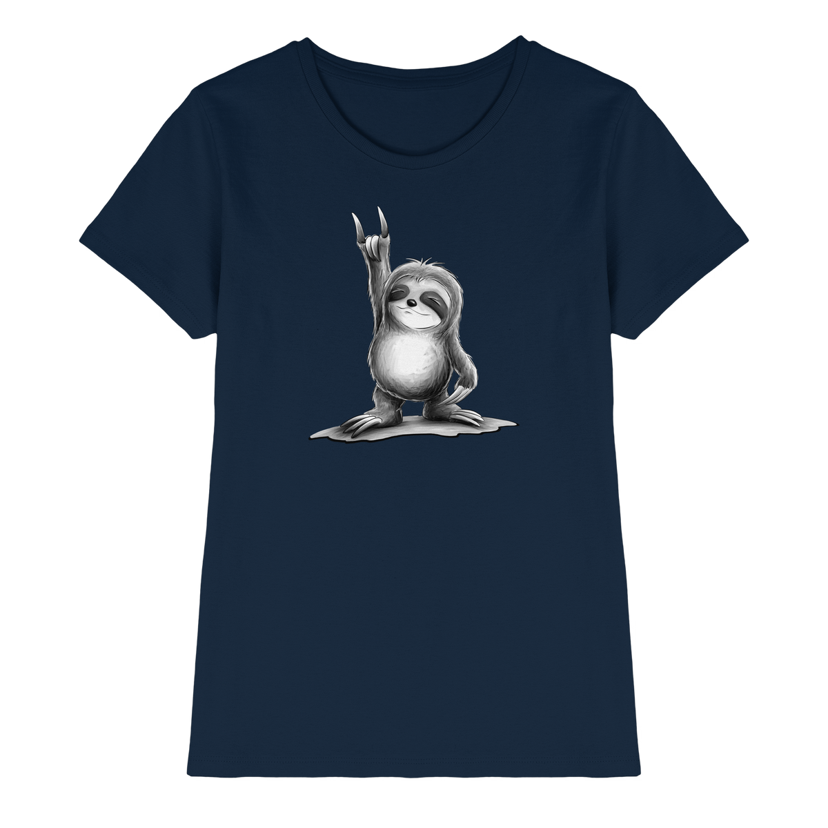Rock On Party Faultier - Ladies Premium Shirt