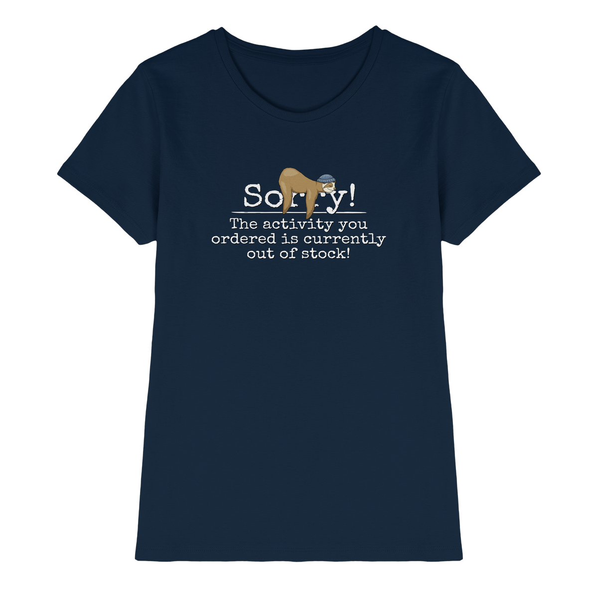 No-Activity Faultier - Ladies Premium Shirt