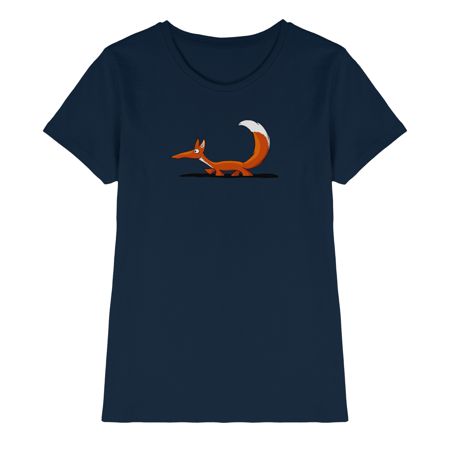 Lässiger cooler Fuchs | Mr. Fox, der Schleicher - Ladies Premium Shirt