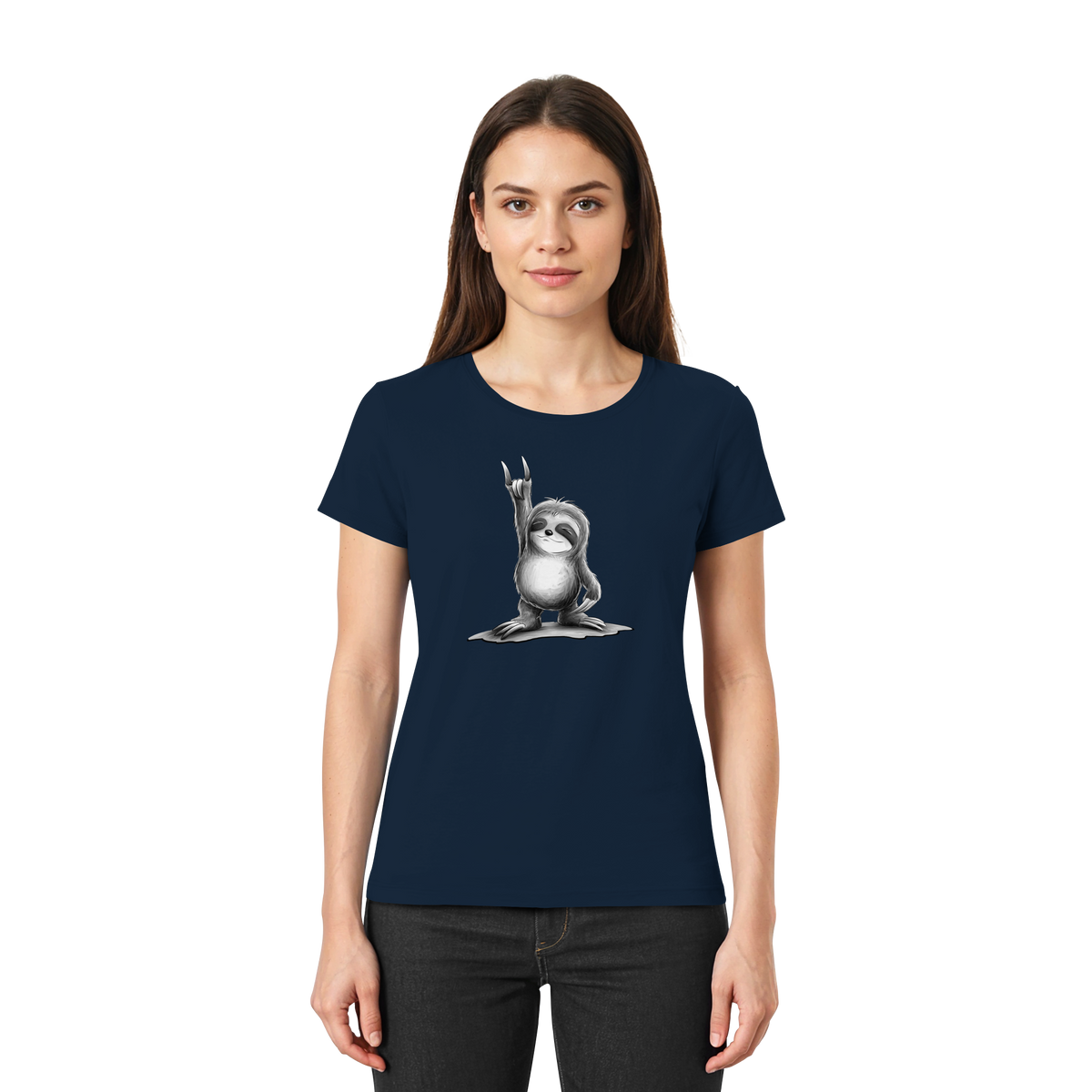 Rock On Party Faultier - Ladies Premium Shirt