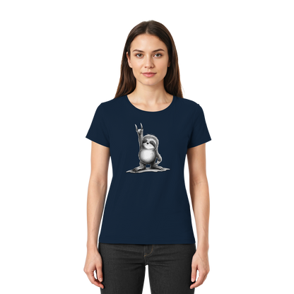 Rock On Party Faultier - Ladies Premium Shirt