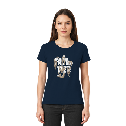 Viele gechillte Faultiere - Ladies Premium Shirt