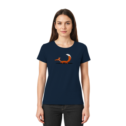 Lässiger cooler Fuchs | Mr. Fox, der Schleicher - Ladies Premium Shirt