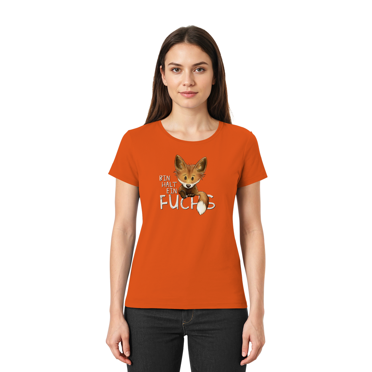 Bin halt ein Fuchs - Ladies Premium Shirt