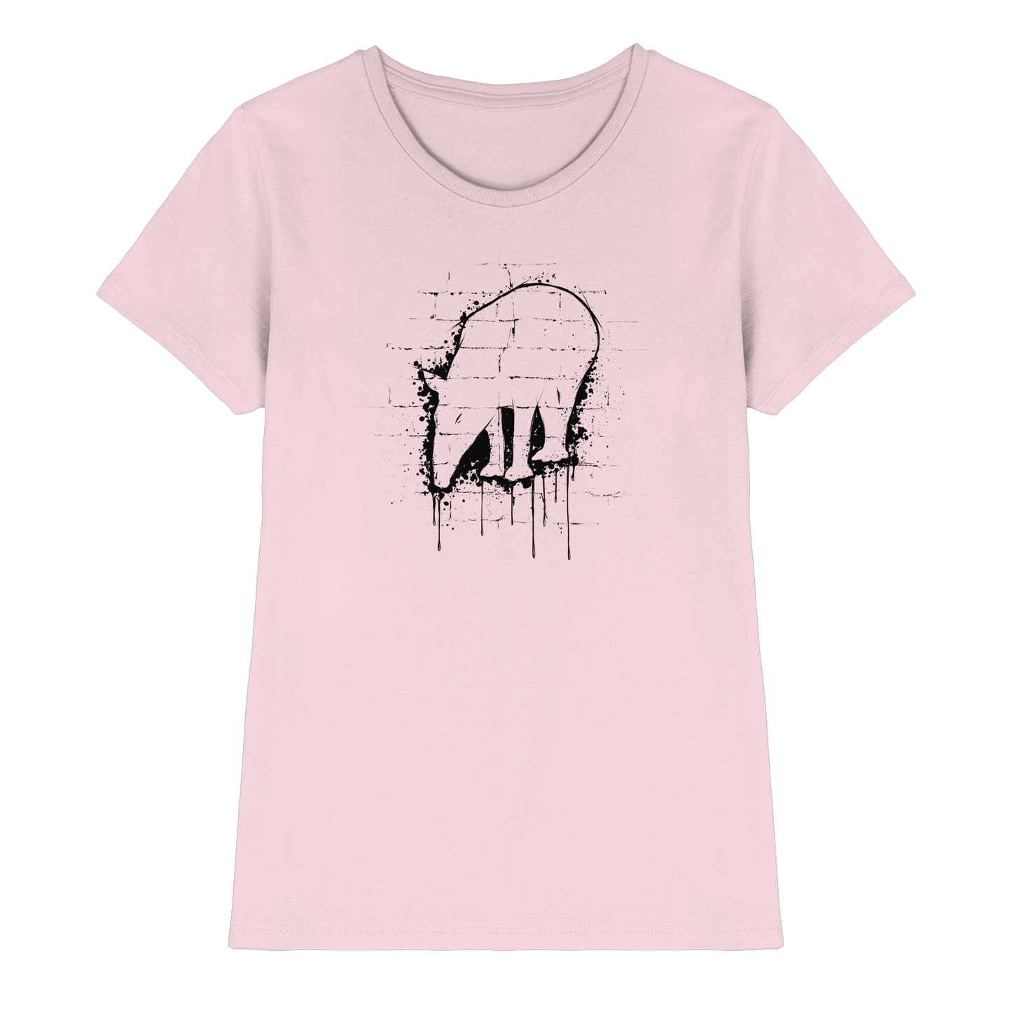 Urban Street Art Tapir Silhouette - Ladies Premium Shirt