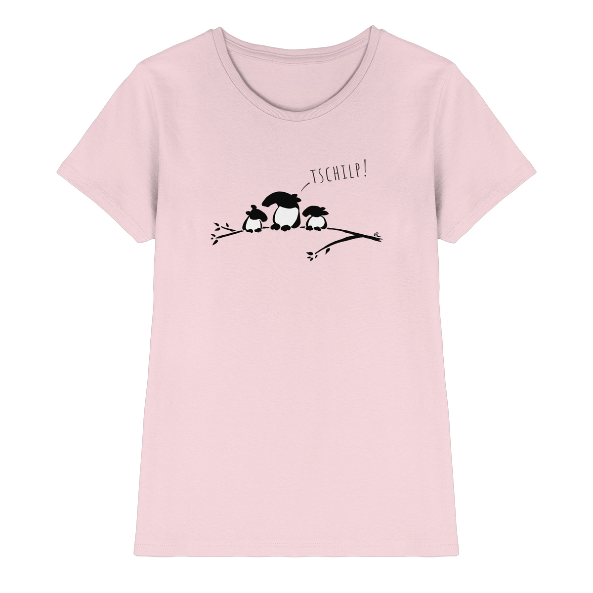 Drei kleine Tapir-Vögel - Ladies Premium Shirt