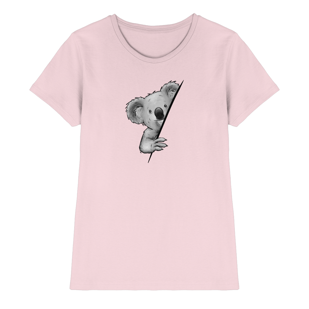 Koala Bär Illustration - Ladies Premium Shirt