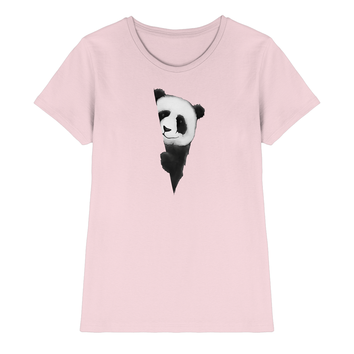 Panda Bär Illustration - Ladies Premium Shirt