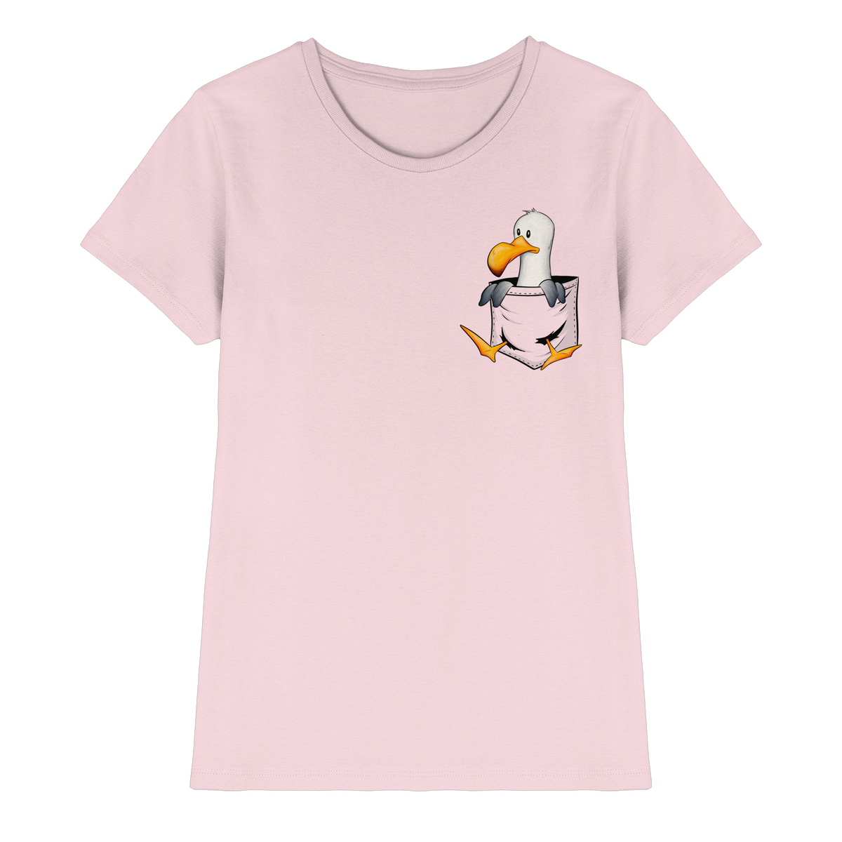 Kleine Möwe In Deiner Tasche - Ladies Premium Shirt