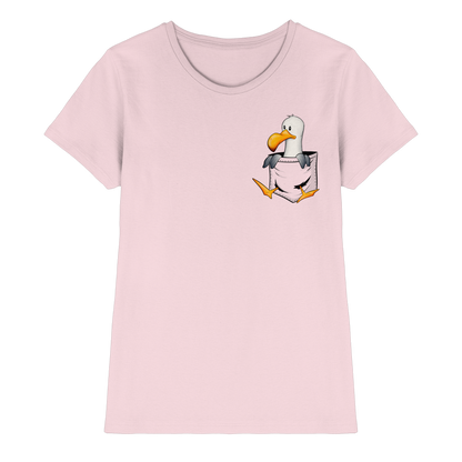 Kleine Möwe In Deiner Tasche - Ladies Premium Shirt