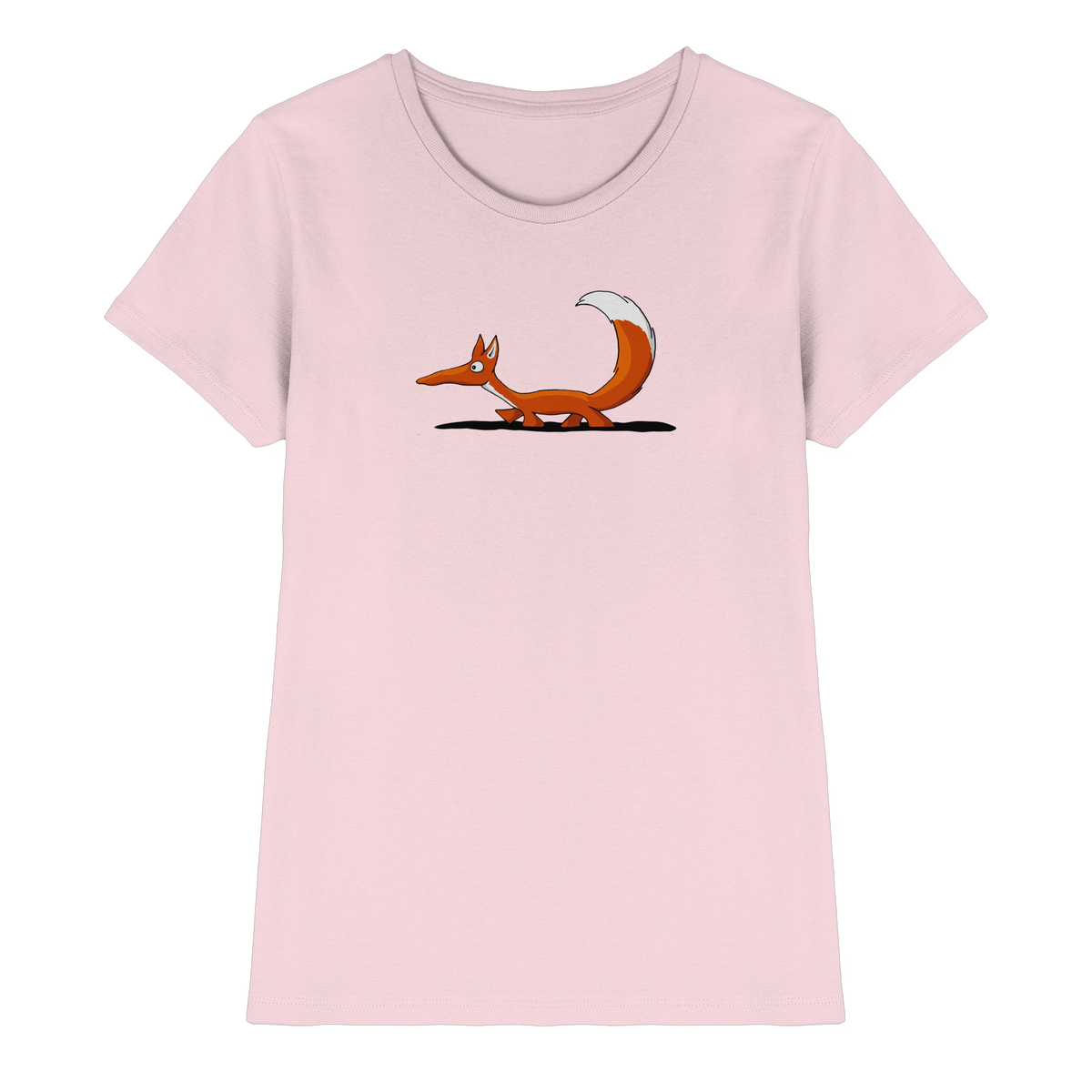 Lässiger cooler Fuchs | Mr. Fox, der Schleicher - Ladies Premium Shirt