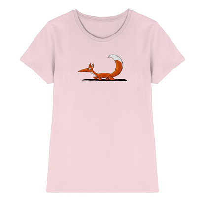 Lässiger cooler Fuchs | Mr. Fox, der Schleicher - Ladies Premium Shirt