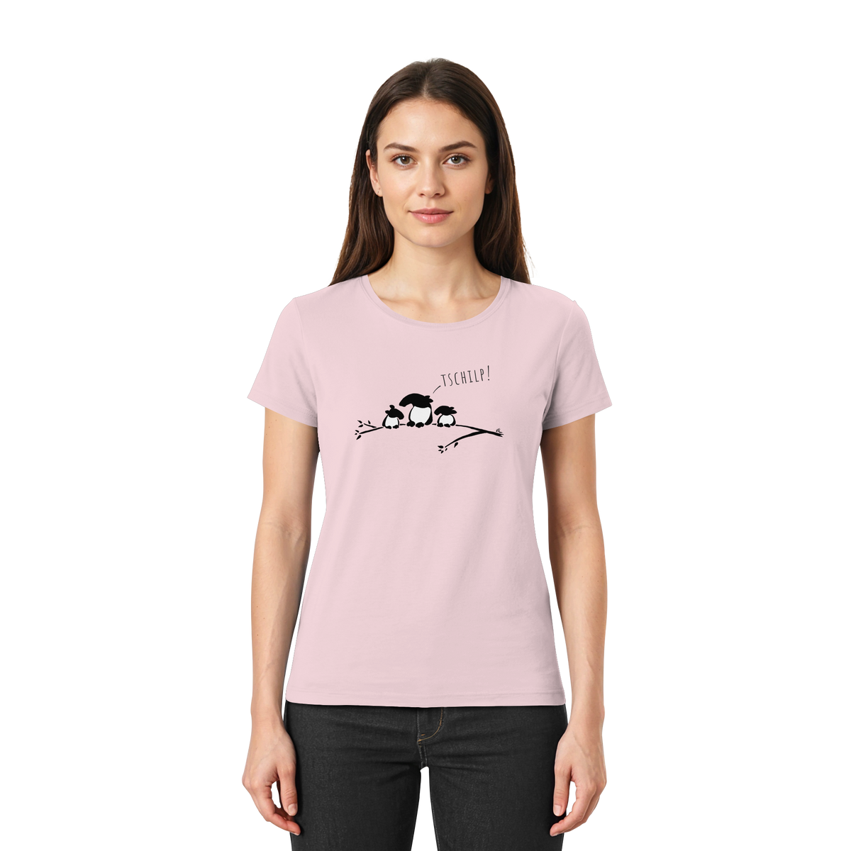 Drei kleine Tapir-Vögel - Ladies Premium Shirt