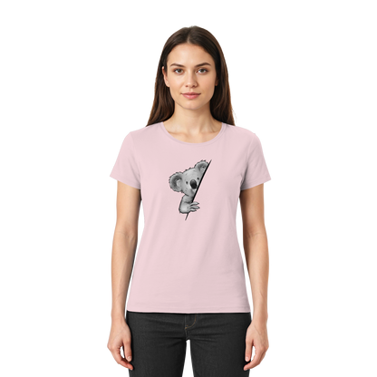 Koala Bär Illustration - Ladies Premium Shirt