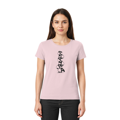 Lustiger Haufen aus Schabracken-Tapiren - Ladies Premium Shirt