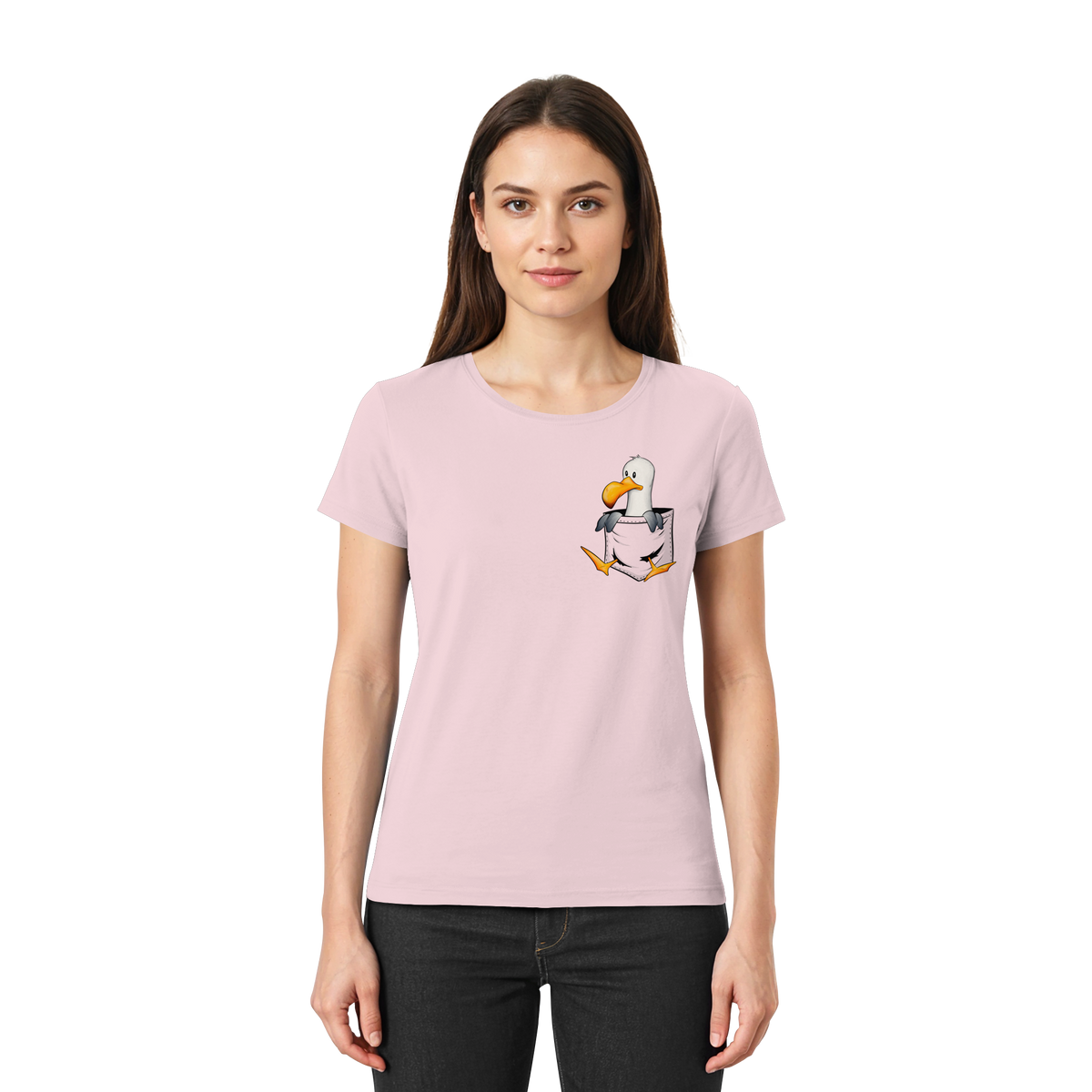 Kleine Möwe In Deiner Tasche - Ladies Premium Shirt