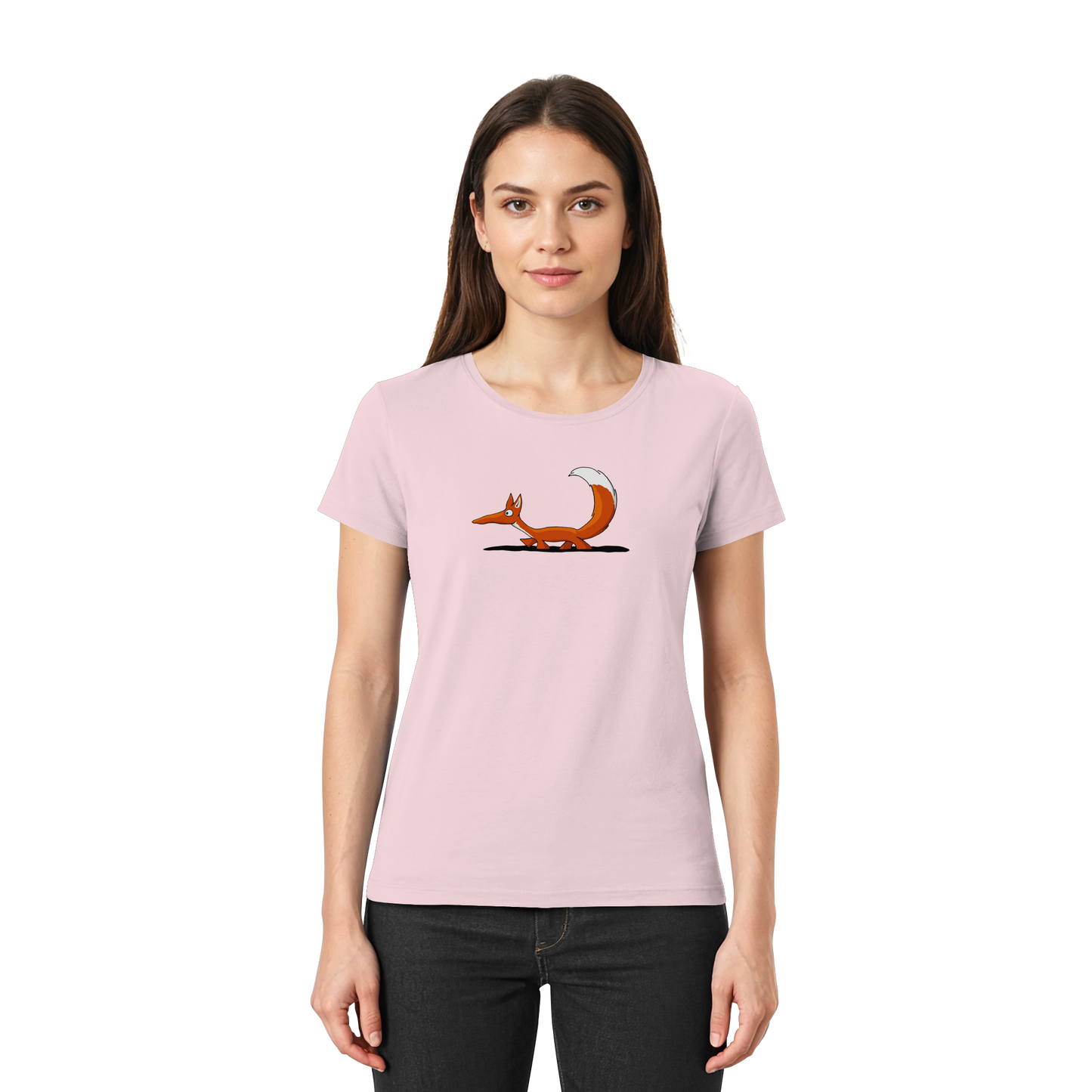 Lässiger cooler Fuchs | Mr. Fox, der Schleicher - Ladies Premium Shirt