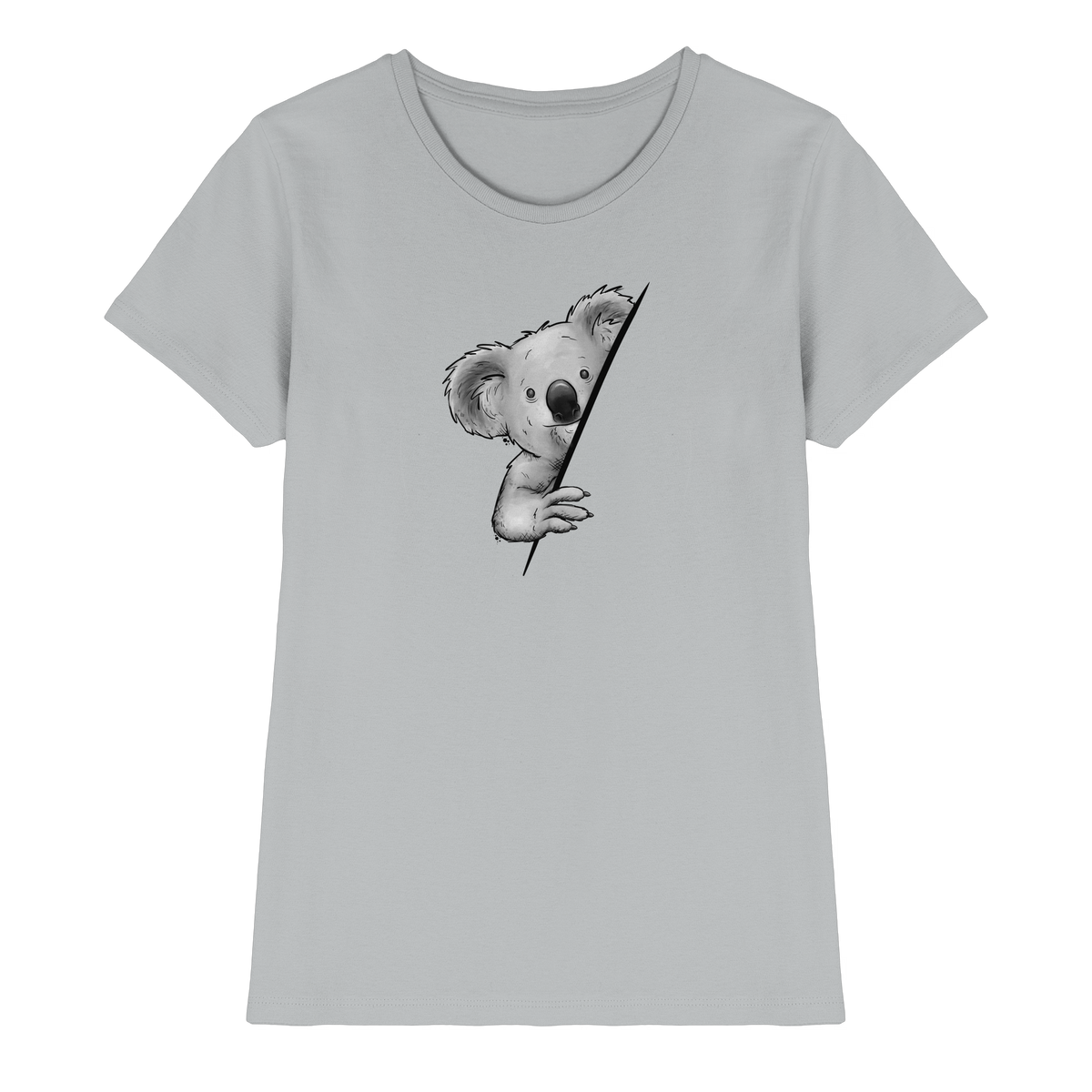 Koala Bär Illustration - Ladies Premium Shirt