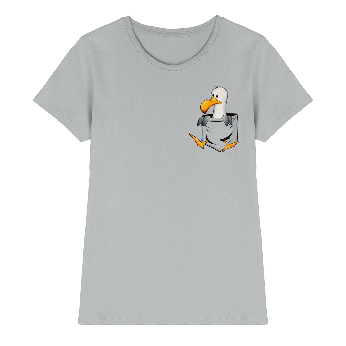 Kleine Möwe In Deiner Tasche - Ladies Premium Shirt