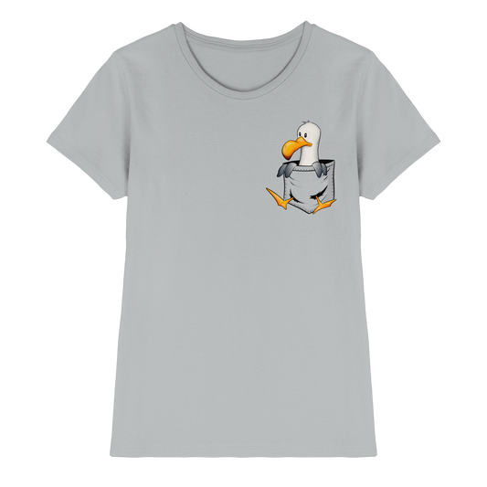 Kleine Möwe In Deiner Tasche - Ladies Premium Shirt