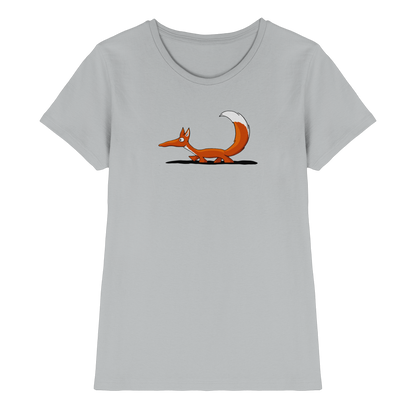 Lässiger cooler Fuchs | Mr. Fox, der Schleicher - Ladies Premium Shirt