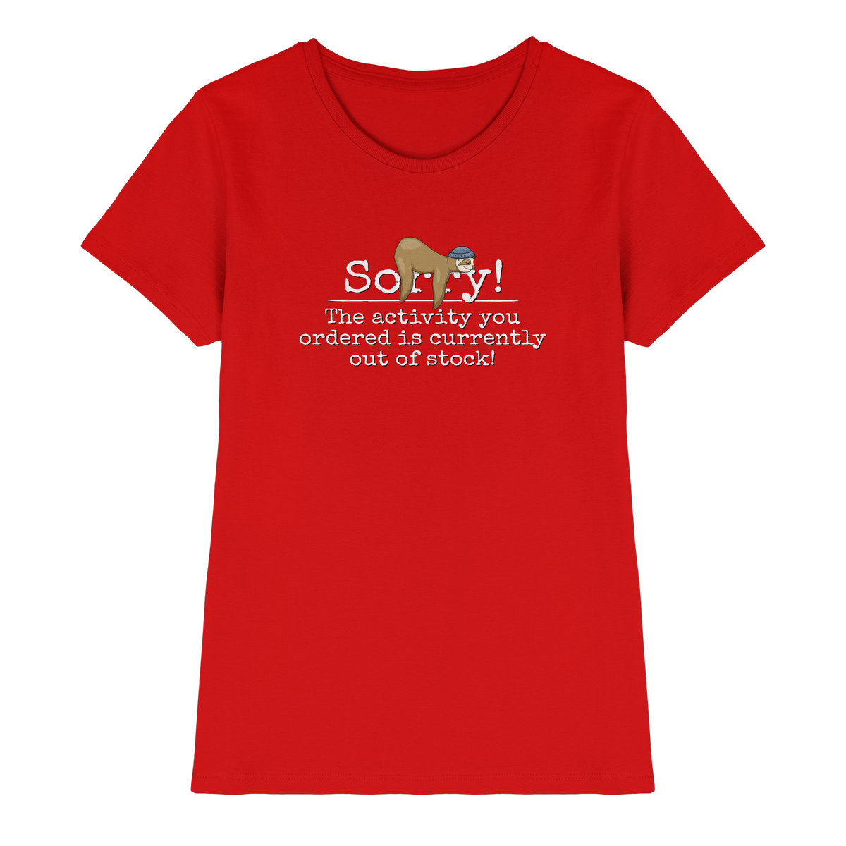 No-Activity Faultier - Ladies Premium Shirt