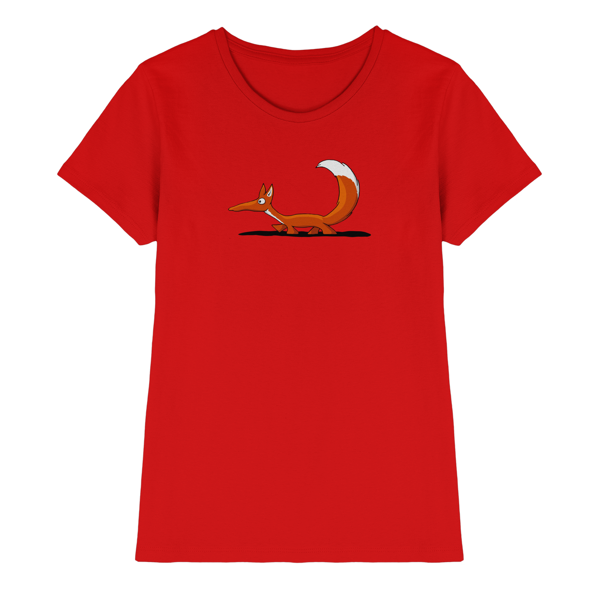 Lässiger cooler Fuchs | Mr. Fox, der Schleicher - Ladies Premium Shirt