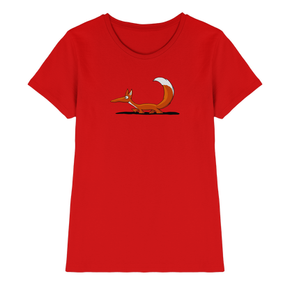 Lässiger cooler Fuchs | Mr. Fox, der Schleicher - Ladies Premium Shirt