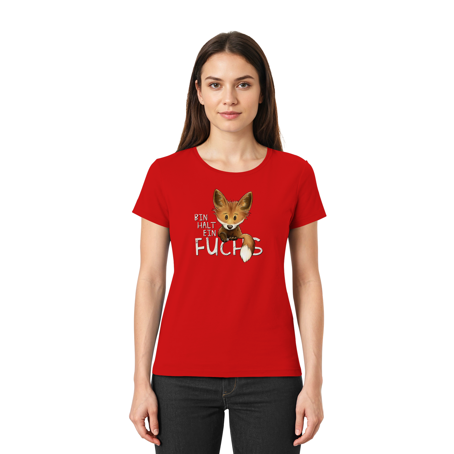 Bin halt ein Fuchs - Ladies Premium Shirt