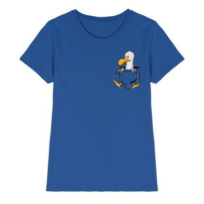 Kleine Möwe In Deiner Tasche - Ladies Premium Shirt