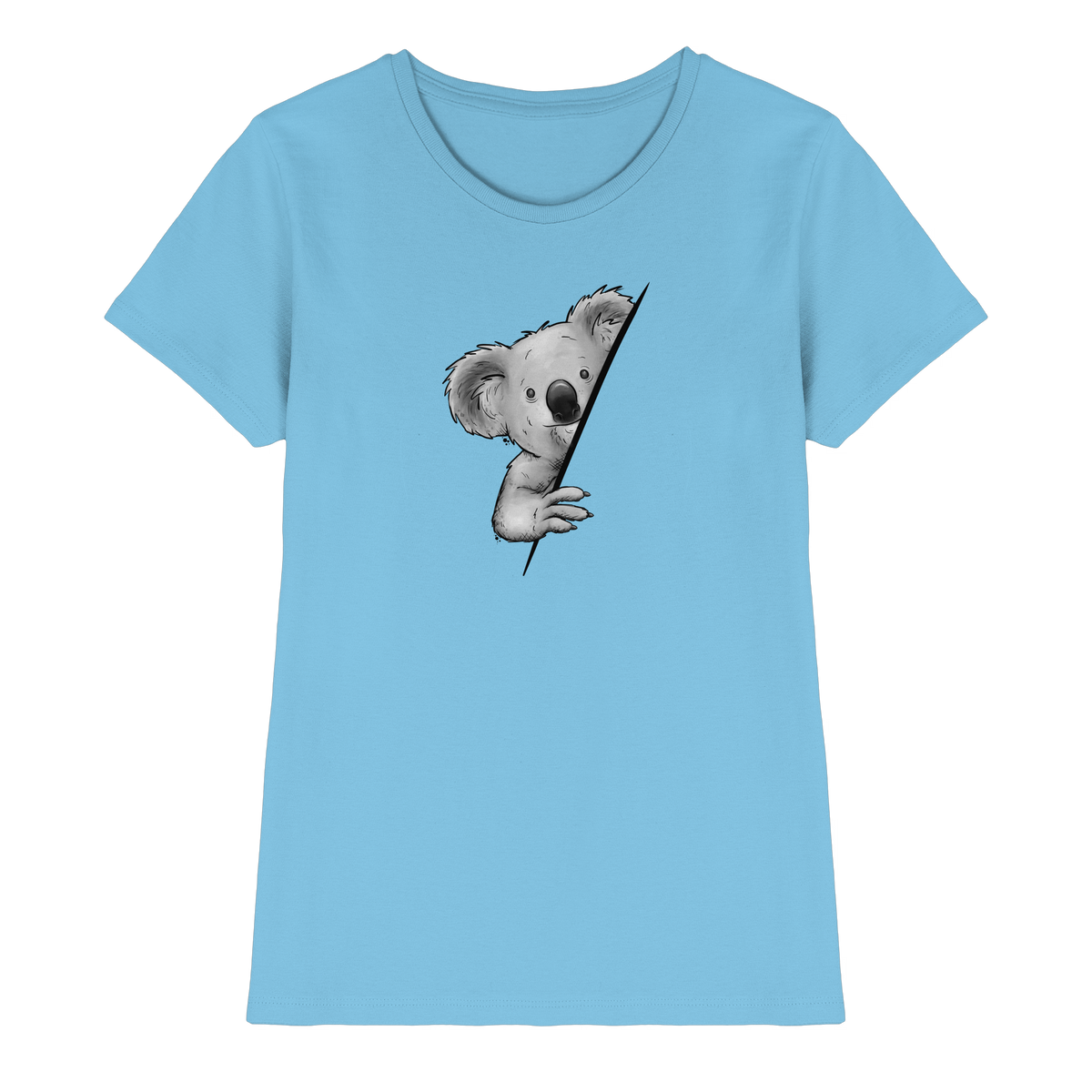 Koala Bär Illustration - Ladies Premium Shirt