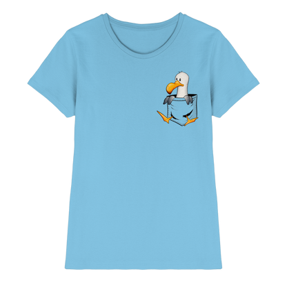 Kleine Möwe In Deiner Tasche - Ladies Premium Shirt