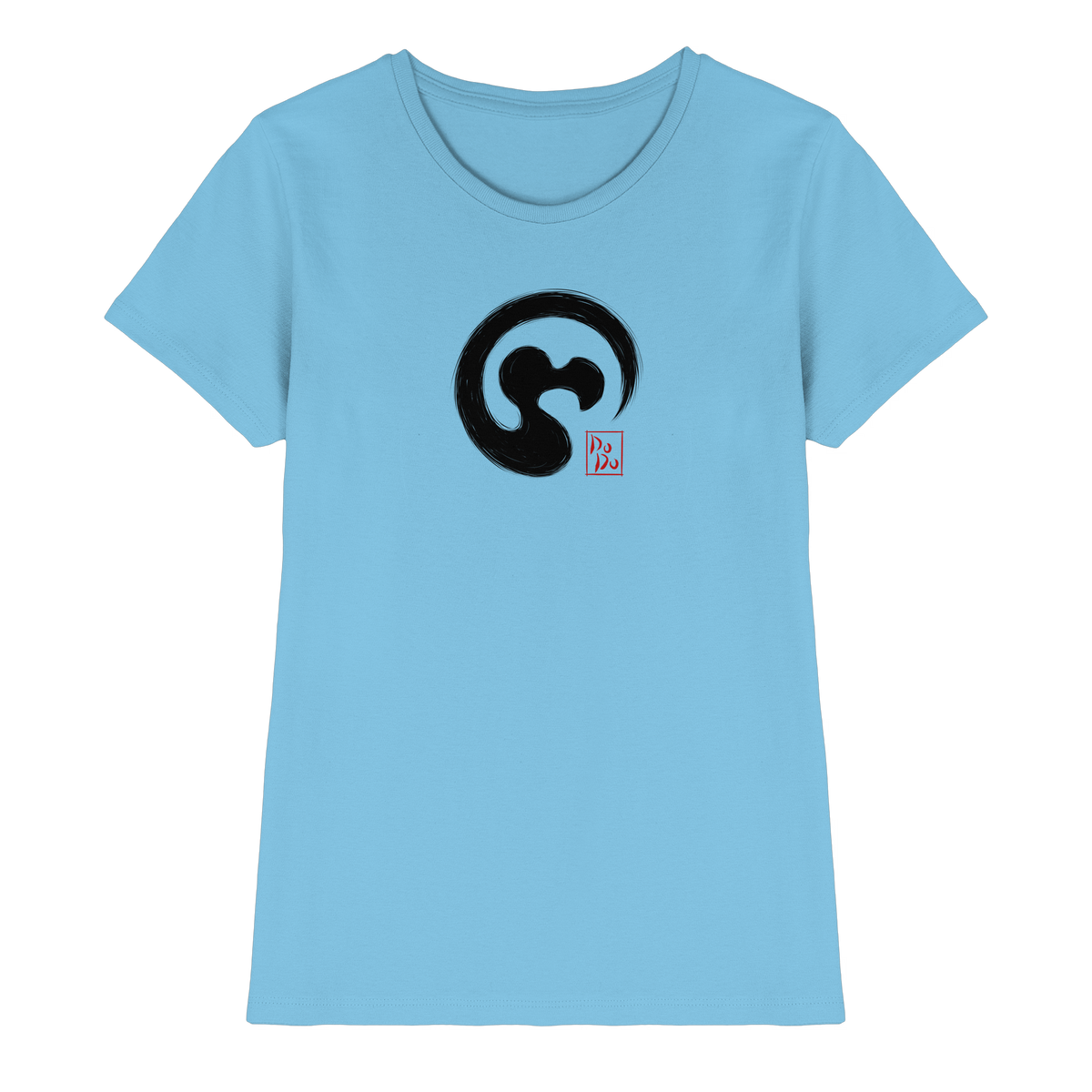 Zen Dodo im japanischen Enso Kreis - Ladies Premium Shirt