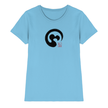 Zen Dodo im japanischen Enso Kreis - Ladies Premium Shirt