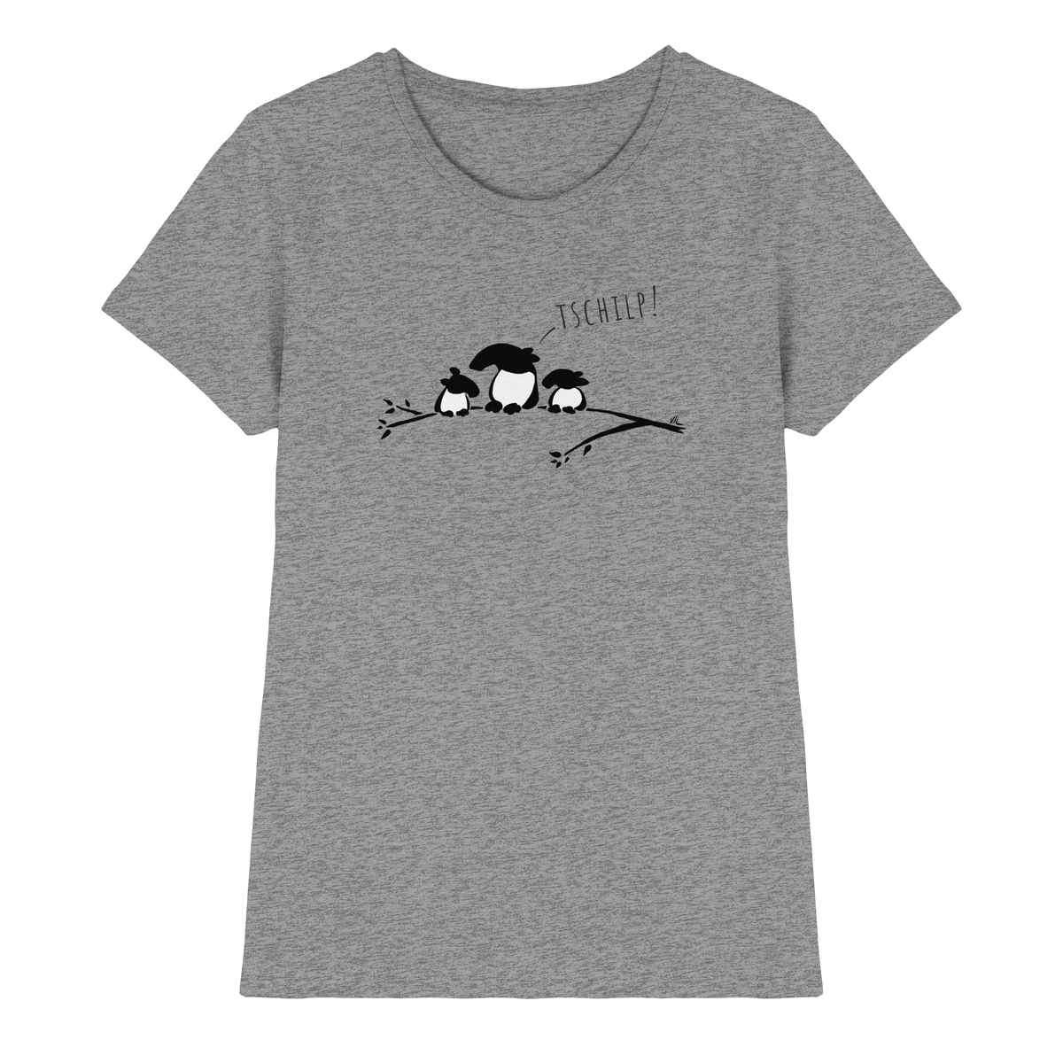 Drei kleine Tapir-Vögel - Ladies Premium Shirt