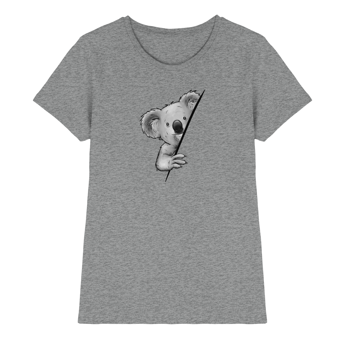 Koala Bär Illustration - Ladies Premium Shirt