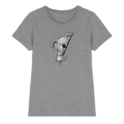 Koala Bär Illustration - Ladies Premium Shirt
