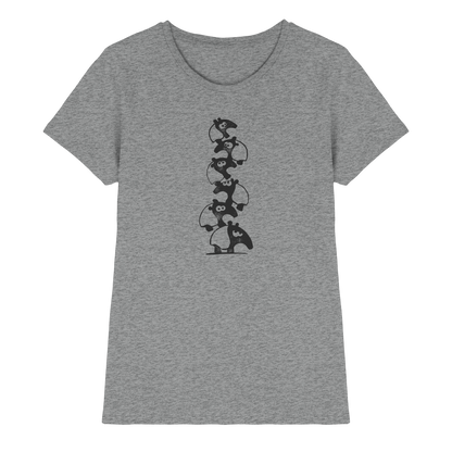 Lustiger Haufen aus Schabracken-Tapiren - Ladies Premium Shirt