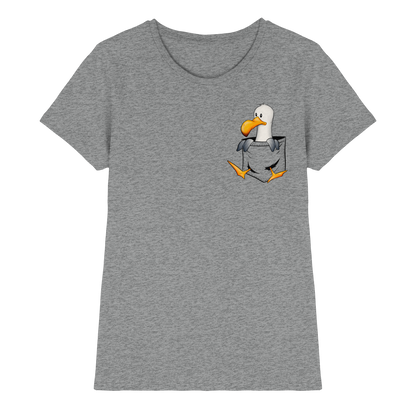 Kleine Möwe In Deiner Tasche - Ladies Premium Shirt