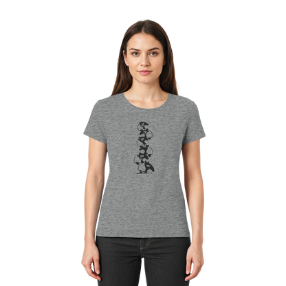 Lustiger Haufen aus Schabracken-Tapiren - Ladies Premium Shirt