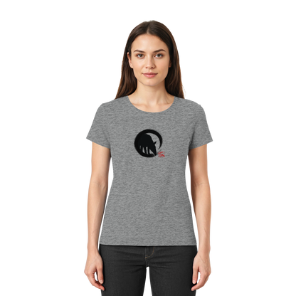 Zen Tapir im japanischen Enso Kreis - Ladies Premium Shirt
